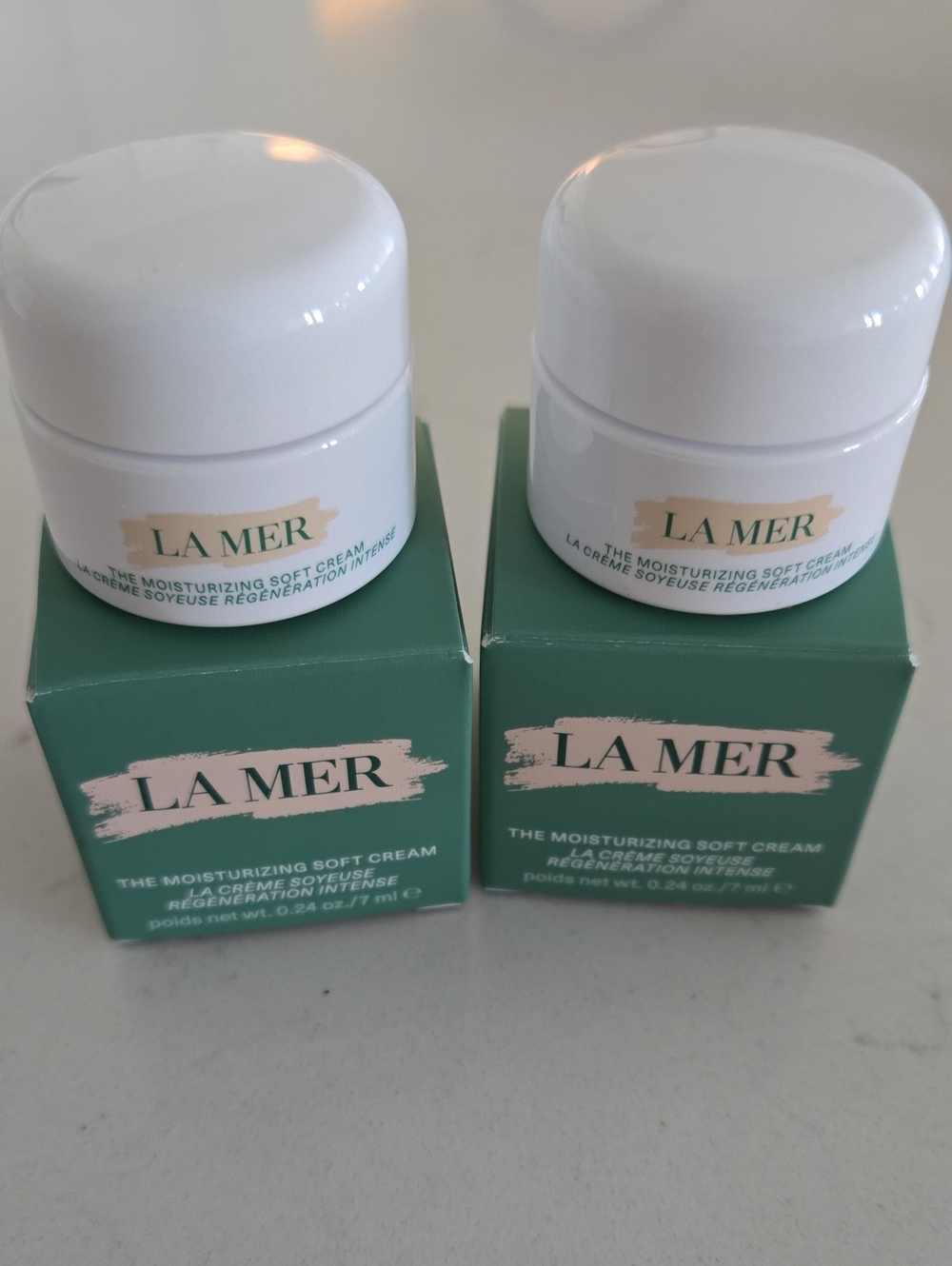 Brand New In Box Never Used La Mer Crème de la Mer 2X 7ML